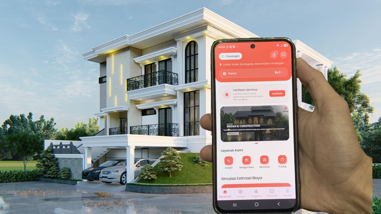 Tim engineer PT Indrayata meninjau proyek konstruksi digital